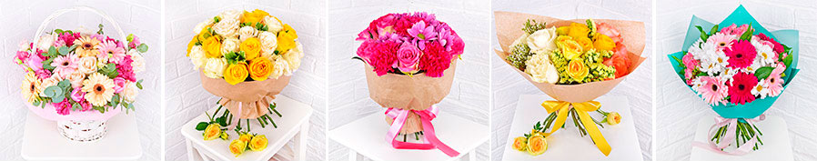 Букеты с доставкой в Сатку от Гранд-Флора